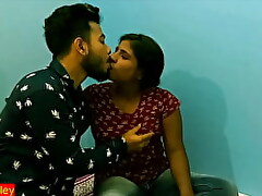 Desi Nubile doll having prurient attraction hither action Fellow-man secretly!! 1st adulthood fucking!!